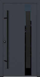 Turenwerke Glassline DS68 Design GLAS24 Steel Door - Anthracite or White - Blackline