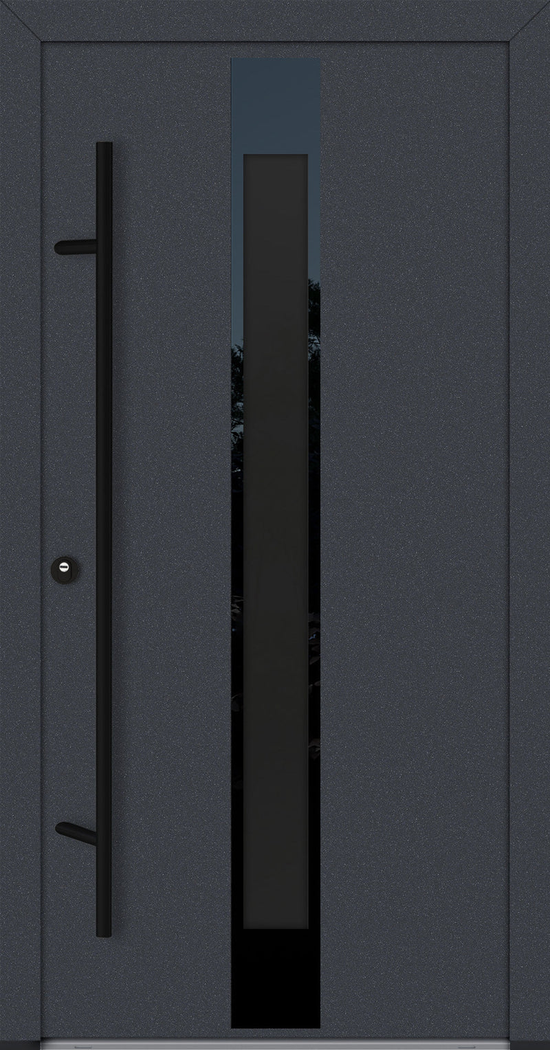 Turenwerke Glassline DS82 Design GLAS25 Steel Door - Anthracite or White - Blackline