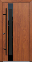 Turenwerke Glassline DS68 Design GLAS34 Steel Door - Wood Finish Options - Blackline