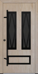 Turenwerke Classic DS68 Design C22 Steel Door - Wood Finish Options - Blackline