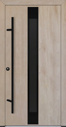 Turenwerke ALU-STEEL DS82 Design 25 Steel Door - Wood Finish Options - Blackline