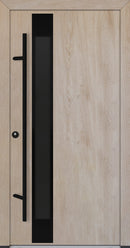 Turenwerke ALU-STEEL DS82 Design 34 Steel Door - Wood Finish Options - Blackline