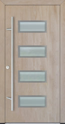 Turenwerke ALU-STEEL DS82 Design 42 Steel Door - Wood Finish Options
