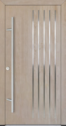 Turenwerke ALU-STEEL DS68 Design 44 Steel Door - Wood Finish Options
