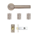 Deanta Delphi Latch Kit Satin Nickel