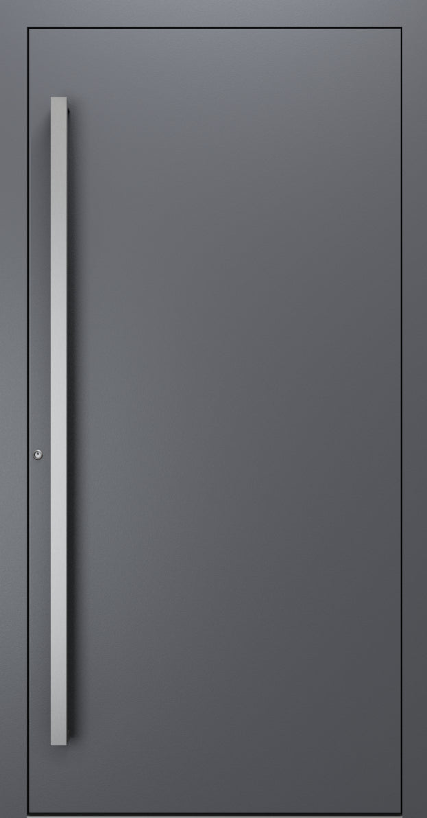 Turenwerke SL75 Design 00 Premium75 aluminium door in slate grey RAL 7015