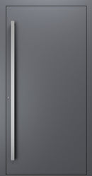 Turenwerke SL75 Design 00 Premium75 aluminium door in slate grey RAL 7015