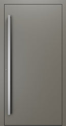Turenwerke SL75 Design 00 Premium75 aluminium door in umbra grey RAL 7022