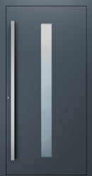 Turenwerke SL75 Design 01 Premium75 aluminium door in anthracite grey RAL 7016