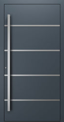Turenwerke SL75 Design 02 Premium75 aluminium door in anthracite grey RAL 7016