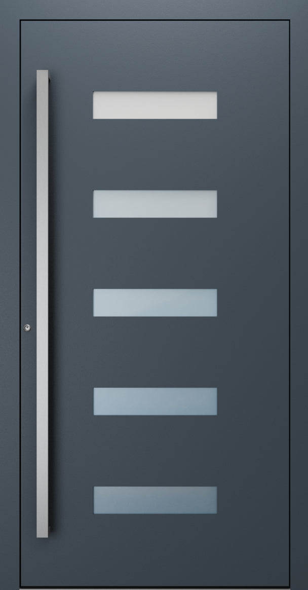 Turenwerke SL75 Design 11 Premium75 aluminium door in anthracite grey RAL 7016