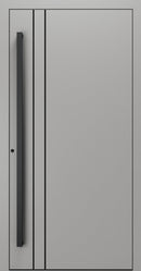 Turenwerke SL75 Design 1210B Premium75 aluminium door in grey RAL 9007