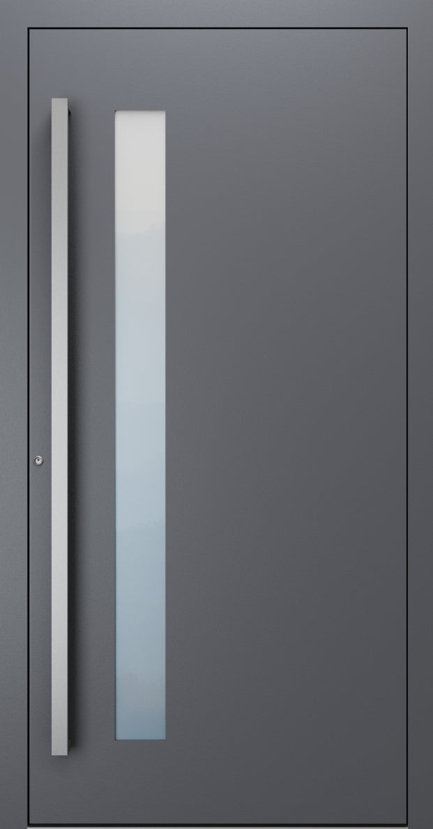 Turenwerke SL75 Design 14 Premium75 aluminium door in slate grey RAL 7015