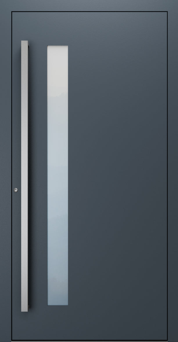 Turenwerke SL75 Design 14 Premium75 aluminium door in anthracite grey RAL 7016
