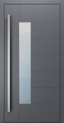 Turenwerke SL75 Design 1420 Premium75 aluminium door in slate grey RAL 7015