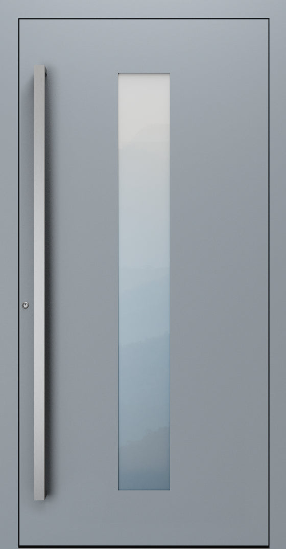 Turenwerke SL75 Design 15 Premium75 Aluminium Door - Silver Grey RAL 7001