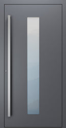 Turenwerke SL75 Design 15 Premium75 aluminium door in slate grey RAL 7015