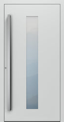 Turenwerke SL75 Design 15 Premium75 aluminium door in light grey RAL 7035