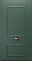 Turenwerke SL75 Design 1900 Premium75 Classic Aluminium Door - Fir Green RAL 6009