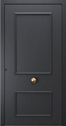 Turenwerke SL75 Design 1900 Premium75 Classic Aluminium Door - Black Grey RAL 7021