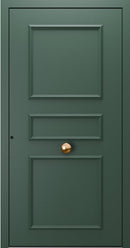 Turenwerke SL75 Design 1910 Premium75 Classic Aluminium Door - Fir Green RAL 6009