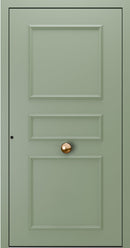 Turenwerke SL75 Design 1910 Premium75 Classic Aluminium Door - Pale Green RAL 6021