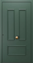 Turenwerke SL75 Design 1920 Premium75 Classic Aluminium Door - Fir Green RAL 6009