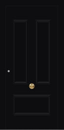 Turenwerke SL75 Design 1920 Premium75 Classic Aluminium Door - Jet Black RAL 9005