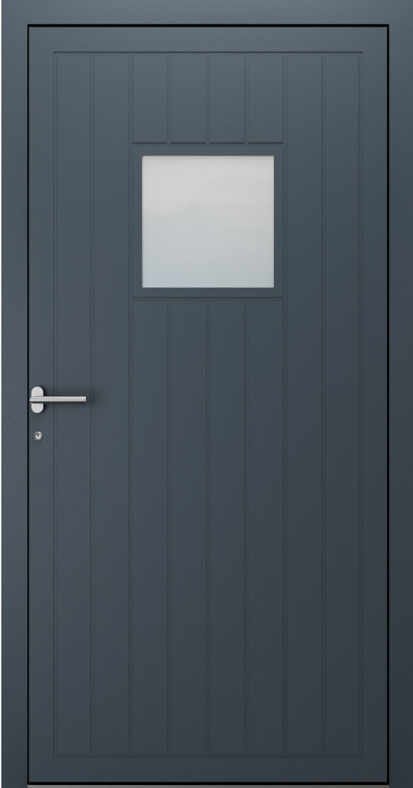 Turenwerke SL75 Design 1990 Premium75 Classic Aluminium Door - Anthracite Grey RAL 7016