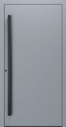 Turenwerke SL75 Design 20 Premium75 aluminium door in silver grey RAL 7001