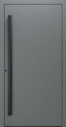 Turenwerke SL75 Design 20 Premium75 aluminium door in basalt grey RAL 7012