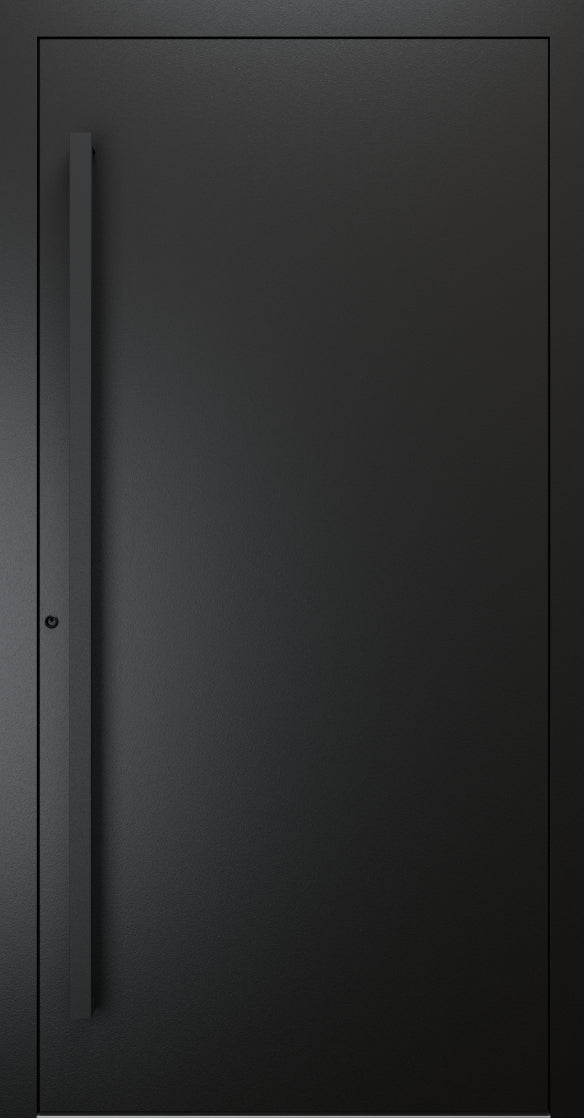 Turenwerke SL75 Design 20 Premium75 aluminium door in jet black RAL 9005