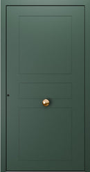 Turenwerke SL75 Design 2000 Premium75 Classic Aluminium Door - Fir Green RAL 6009