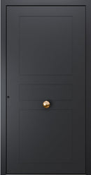 Turenwerke SL75 Design 2000 Premium75 Classic Aluminium Door - Black Grey RAL 7021