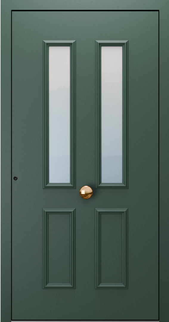Turenwerke SL75 Design 2010 Premium75 Classic Aluminium Door - Fir Green RAL 6009
