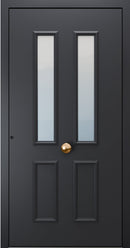 Turenwerke SL75 Design 2010 Premium75 Classic Aluminium Door - Black Grey RAL 7021