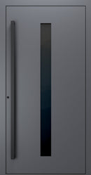 Turenwerke SL75 Design 21 Premium75 aluminium door in slate grey RAL 7015