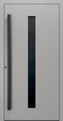 Turenwerke SL75 Design 21 Premium75 aluminium door in grey RAL 9007