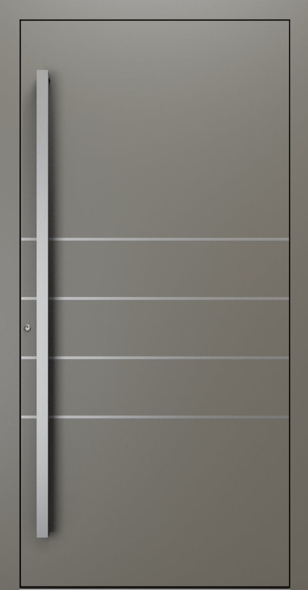 Turenwerke SL75 Design 270 Premium75 aluminium door in umbra grey RAL 7022