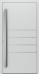 Turenwerke SL75 Design 270 Premium75 aluminium door in light grey RAL 7035
