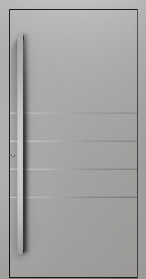Turenwerke SL75 Design 270 Premium75 aluminium door in grey RAL 9007