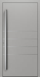 Turenwerke SL75 Design 270 Premium75 aluminium door in grey RAL 9007