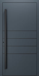 Turenwerke SL75 Design 270B Premium75 aluminium door in anthracite grey RAL 7016