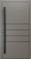 Turenwerke SL75 Design 270B Premium75 aluminium door in umbra grey RAL 7022