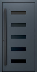 Turenwerke SL75 Design 31 Premium75 aluminium door in anthracite grey RAL 7016