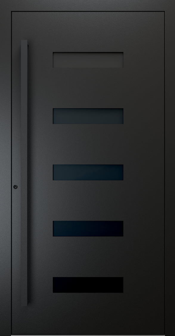 Turenwerke SL75 Design 31 Premium75 Aluminium Door - Jet Black RAL 9005 Blackline