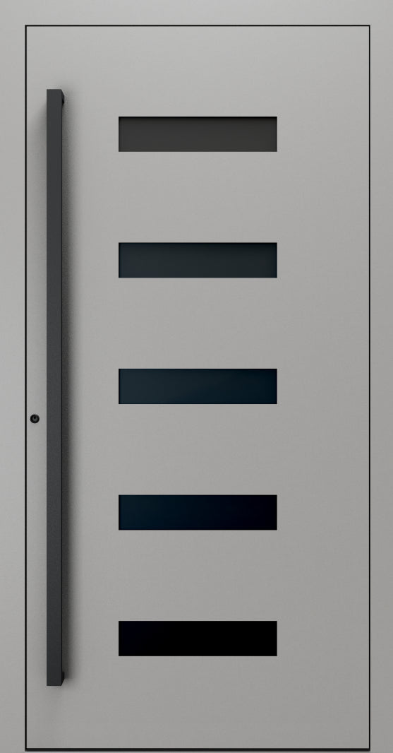 Turenwerke SL75 Design 31 Premium75 Aluminium Door - Grey RAL 9007 Blackline