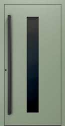 Turenwerke SL75 Design 35 Premium75 Aluminium Door - Pale Green RAL 6021 Blackline