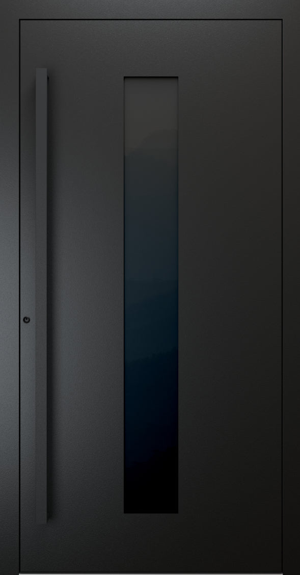 Turenwerke SL75 Design 35 Premium75 Aluminium Door - Jet Black RAL 9005 Blackline
