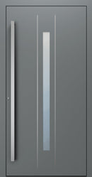 Turenwerke SL75 Design 620 Premium75 aluminium door in basalt grey RAL 7012